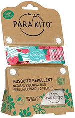 Parakito waterproof bug repellent bracelet adjustable strap detail