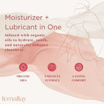 Organic Vitamin E vaginal suppository box showing 14 count and applicator details.