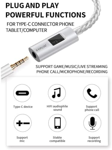 Girftu JCALLY JM7 MAX flagship audio decoding adapter retail packaging presentation displaying the authentic imported high-fidelity product layout.