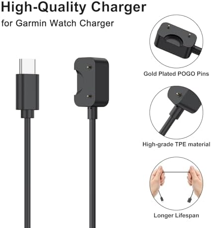 Samsung Galaxy Fit 3 smartwatch connected to Meliya charging cable