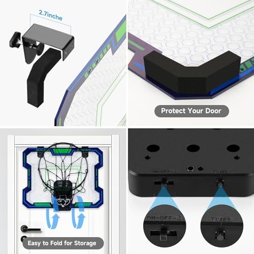 Vignuto basketball hoop shock-absorbing foam padding detail