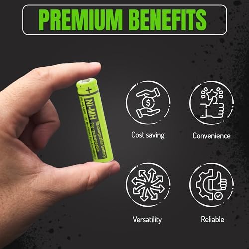 Authentic RocketBus communication device backup batteries packaging view