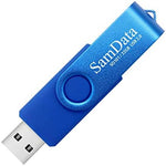 SamData high speed memory stick pair showing integrated light emitting diode indicators