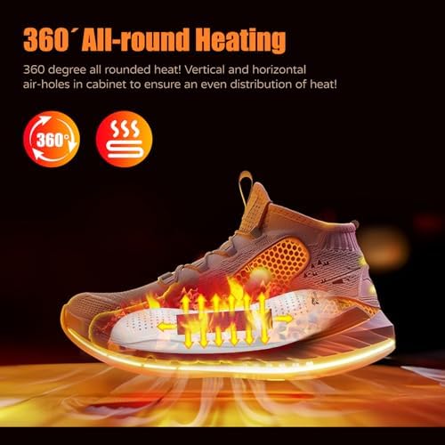Boot Dryer,Shoe Dryer,Foot Dryer ! Eliminate Bad Odor and sanitize Shoes! - Image 3