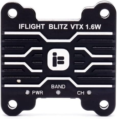 iFlight Blitz 5.8G 1.6W VTX front view with aluminum heatsink case