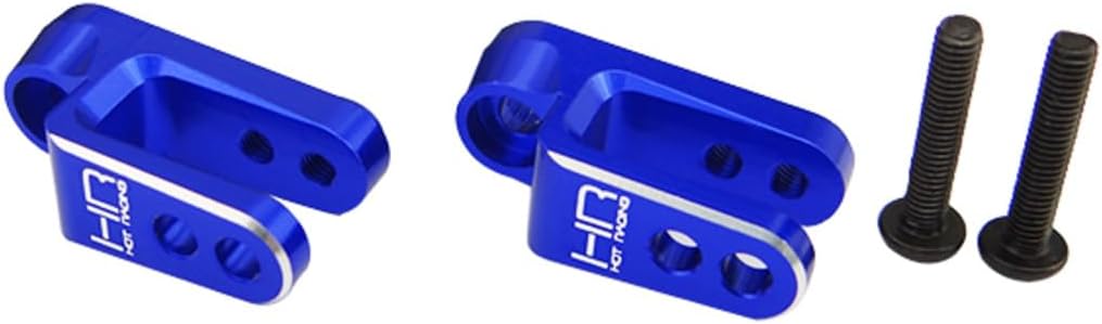 Hot Racing aluminum double-shear steering servo horn front view