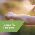 Stem fragrance-free insect repellent lifestyle application