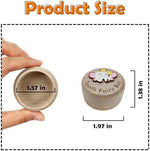 Side view of Pambo wooden tooth organizer for kids