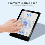 CoBak 2 Pack Matte Tempered Glass Screen Protector for 7" Kindle Paperwhite 12th Gen 2024 & Kindle Colorsoft Signature Edition, Kobo Aura 2 - Fingerprint Resistant, Anti-Bubble - 9H Hardness Film - Image 6