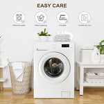 FreshCulture white twin fitted sheet neatly folded
