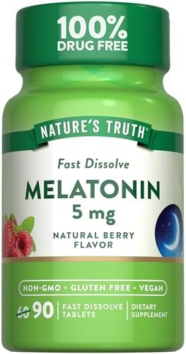 Nature's Truth Melatonin Tablets Capsules, 90 Count - Image 2