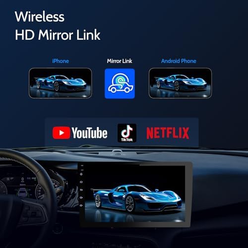 Haudio car stereo box contents and accessories layout