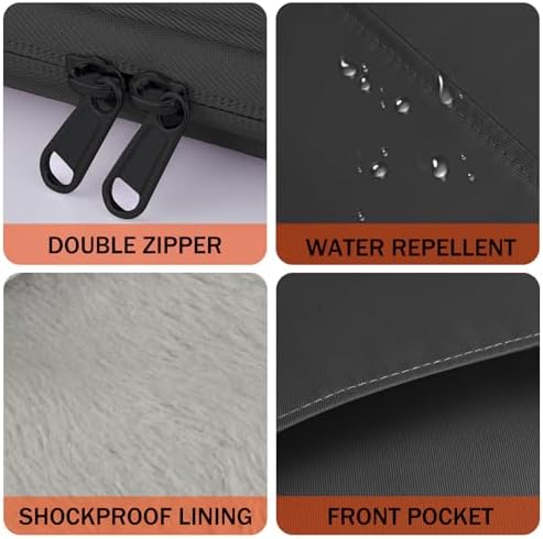 Padded minimalist tablet cover demonstrating scratch-resistant soft fleece lining fabric.