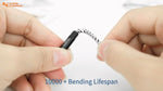 CableCreation 3.5mm aux cable packaging and product overview