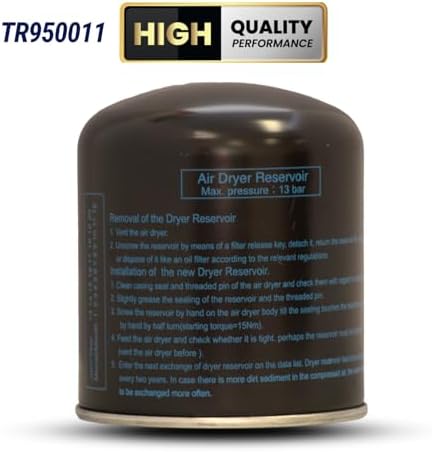 Six pack of premium steel housing automotive air dryer cartridges