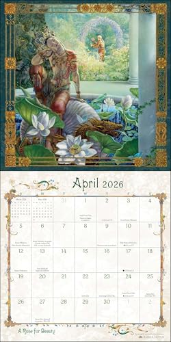 Women of Myth & Magic 2026 Fantasy Art Wall Calendar by Kinuko Craft - Image 6