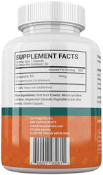 KRK Supplements Lycopene 50mg capsules manufactured in a GMP compliant facility