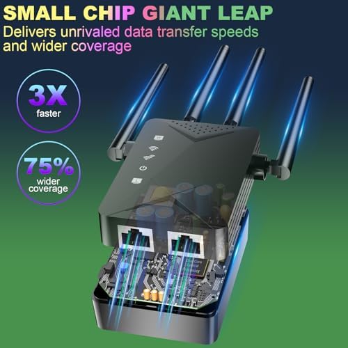 Techtex signal booster plugged into wall socket