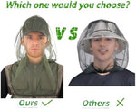 Two pack mosquito head net set for outdoor protection
