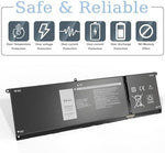 Close up view of the internal circuit safety layout on the VNYUNQWE laptop battery.