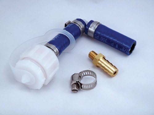 Atlantis Flush Kit for Yamaha Wave Raider 700 front view with brass fitting