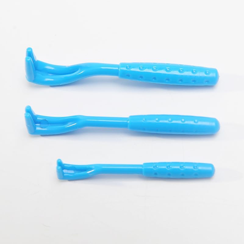Unknown Brand 3-Piece Pet Parasite Removal Set in blue with hook and catcher tools