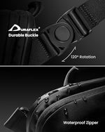 Tomtoc UrbanEX-B11 Daily Tablet Shoulder Bag being worn by model