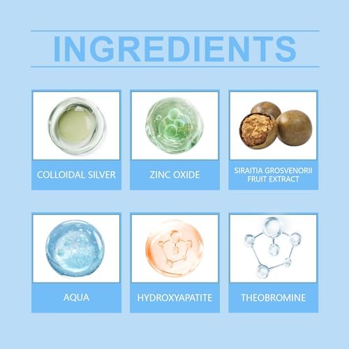 XGZcosmetics dental serum twin pack showing the Hydroxyapatite ingredient benefits.