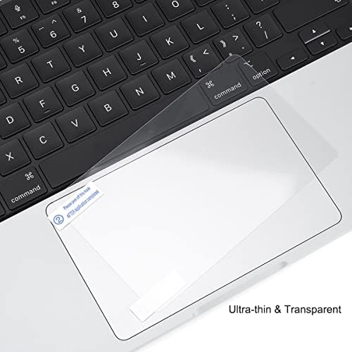 Demonstration of water resistance on the imComor scratch resistant trackpad film