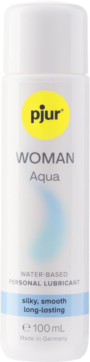 Pjur Woman Aqua water based personal lubricant bottle front view