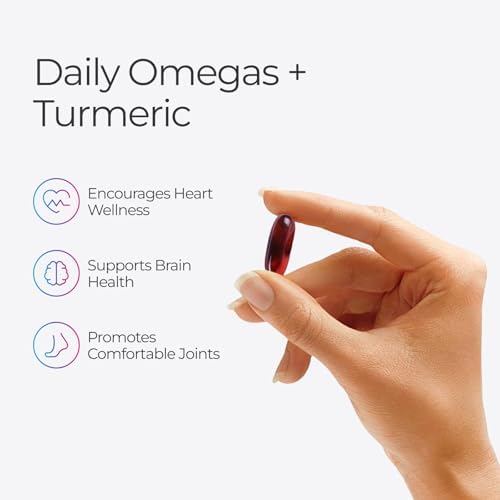 Livingood Daily 5 in 1 essential fatty acid softgels dietary supplement for heart health