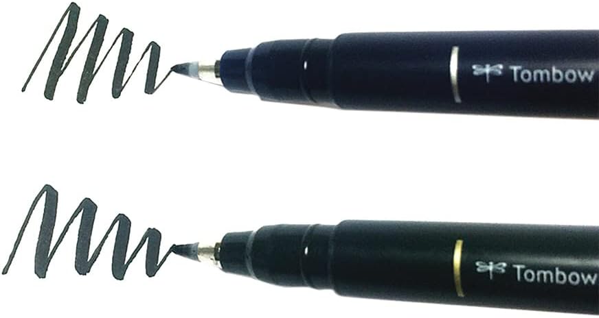Fudenosuke Brush Pen, Soft Tip, Black - Image 4