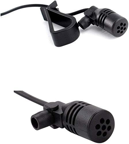 Dafalip microphone with 2.5mm jack and mounting clip