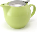 ZERO JAPAN Round Teapot 15 oz. (450 cc) with SLS Lid and Infuser Crackle Blue - Image 15