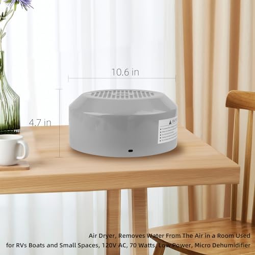 Mocar7 low power air dryer showing sleek lightweight design for small rooms