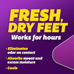 Silka Odor Fighting Foot Powder and shoe deodorizer packaging.