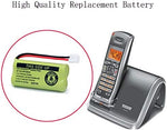 Complete three piece set of GEILIENERGY replacement batteries for residential telephone handsets.