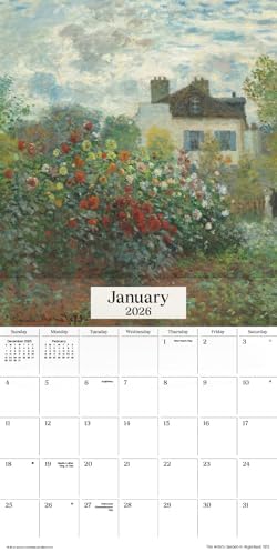2026 Monet Wall Calendar - Image 3