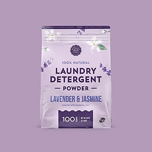 Eco-friendly Woolzies Lavender and Jasmine laundry soap packaging for sensitive skin