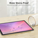 User applying Sparin screen protector using alignment frame tool