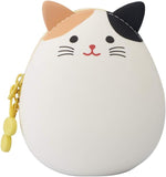 LIHIT LAB PuniLabo Zipper Pouch, Egg-Shaped, 3.8" x 4.7", Penguin (A7783-10) - Image 14