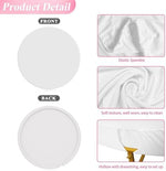 Wokceer wedding arch backdrop material showing elastic band details on reverse side