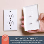 4 pack Dreambaby paintable outlet covers for baby safety