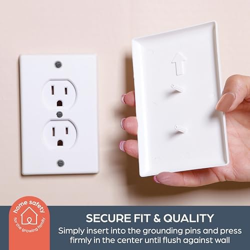 4 pack Dreambaby paintable outlet covers for baby safety