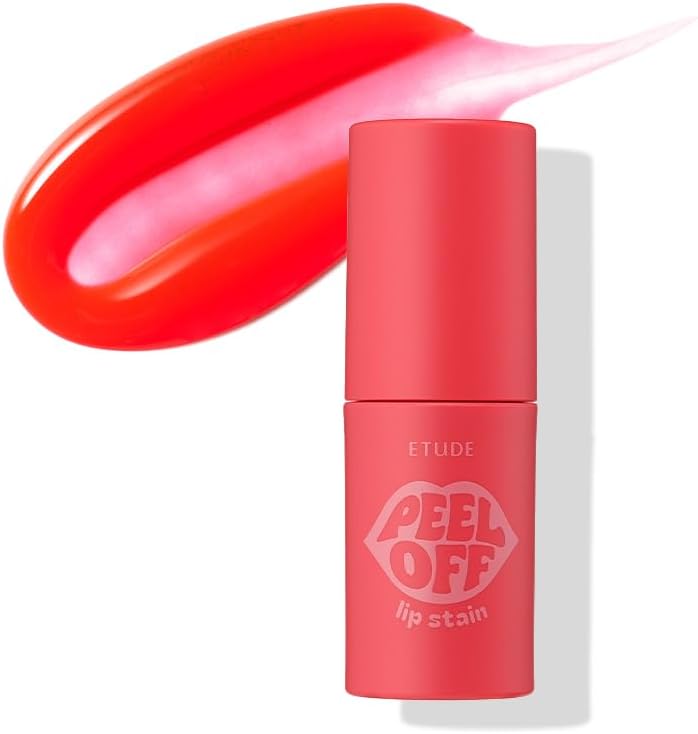 ETUDE Over Glowy Lip Stain Tint #14 Hey Pearl | Non-Sticky Vegan Lip Tint | Moisturized & Long-lasting Lip Gloss | Daily Tint for Dry Lips, Korean Makeup - Image 11