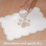 Ralxion Scalloped Dog Feeding Mat scalloped edge detail