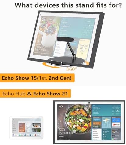 Laivli rotatable display holder showing seamless landscape orientation mode