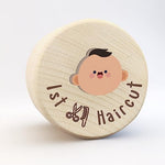 Azbuk baby keepsake memory box open lid