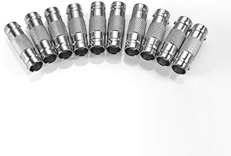 Warmstor CCTV camera straight extender connector showing the textured knurling grip detail.