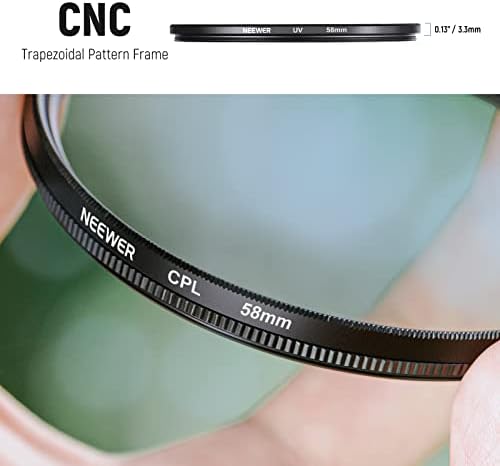 Neewer professional photography filter kit components